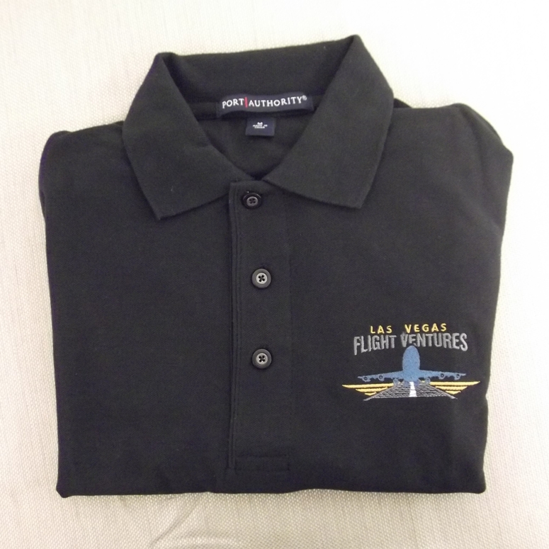 LVFV Golf Shirt Black