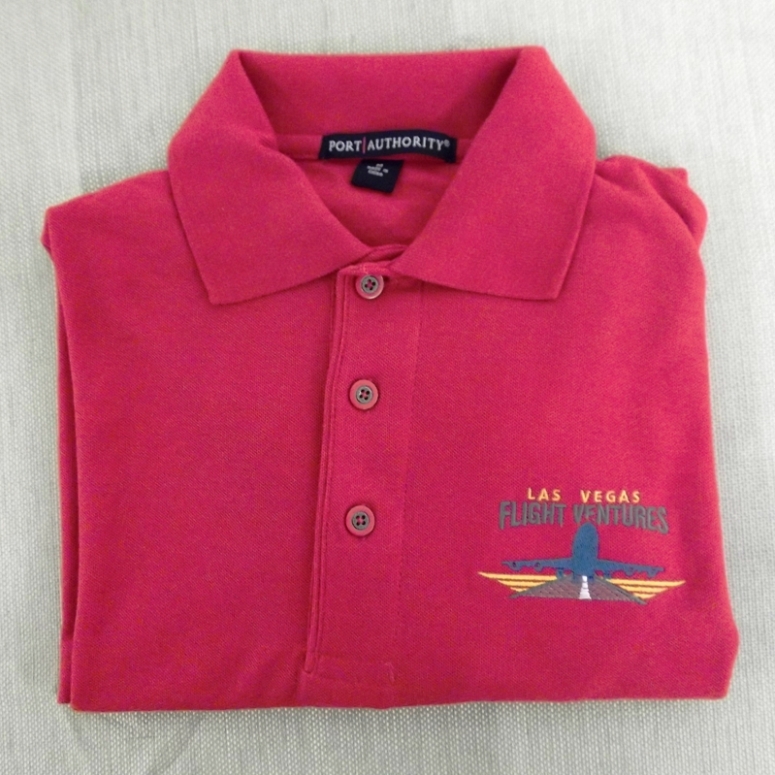 LVFV Golf Shirt Red
